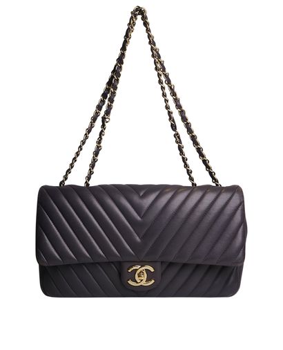 Surpique Chevron Single Flap, front view